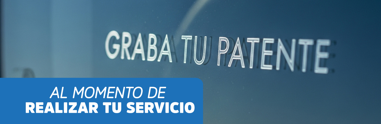 Protege tu vehículo con nuestro Servicio de Grabado de Patente